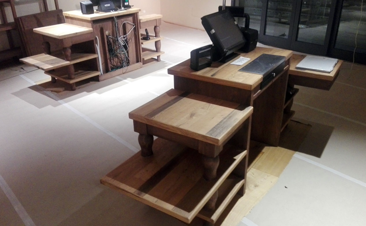 Cbio allestimento casse